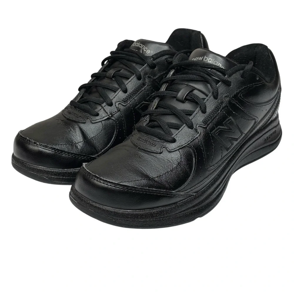 New Balance WW577 Black Walking Athletic Training Sneaker Comfort Shoe Sz 10